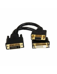 Cable Diviso 20cm DVI Macho a VGA Hembra