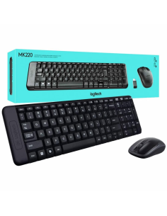 Teclado Ratón Inalámbricos Logitech Wireless Combo MK220 2