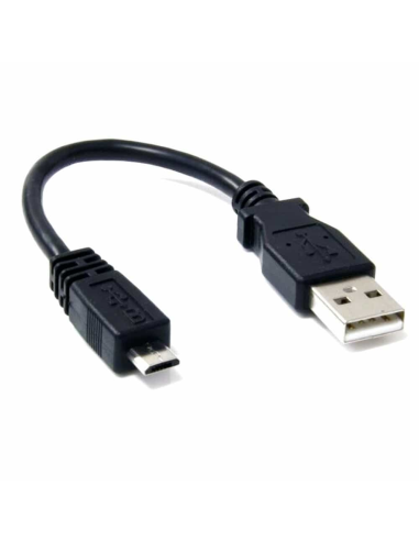 Cable Adaptador USB 15CM USB A a Micro-B