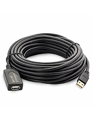 Cable MutecPower 10m USB 2.0 Activo Macho a...