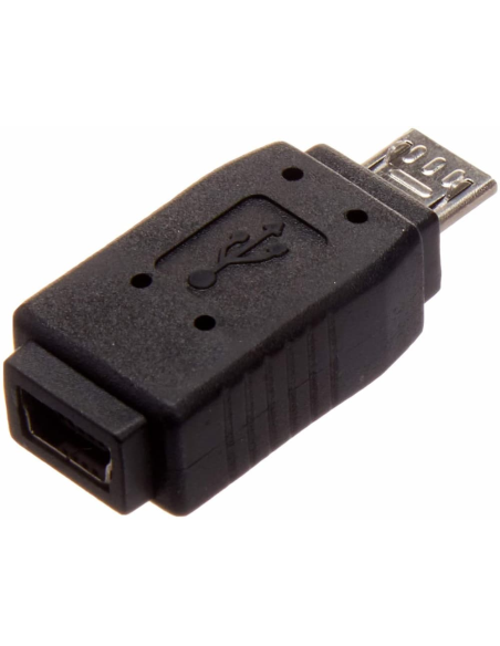 Adaptador Mini USB a Micro USB - 1x MicroUSB-B Macho - 1x MiniUSB-B Hembra (UUSBMUSBMF)