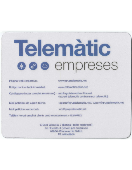 Alfombrilla de para ratón Telematic