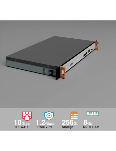 Firewall Professional DEC2750 - 8GB RAM 256GB SSD - Rack