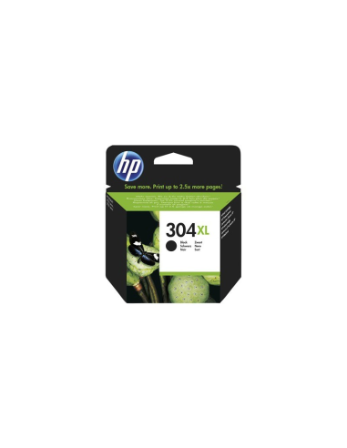 HP 304XL N9K08AE, Negro, Cartucho de Tinta de Alta