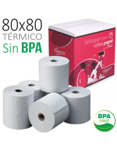 Papel Termico 80X80