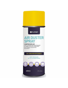 Spray de aire comprimido Platinet 400ml 20%