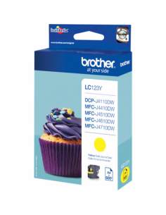 Cartucho Tinta Brother LC123Y Amarillo