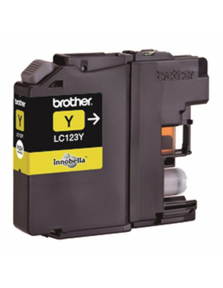 Cartucho Tinta Brother LC123Y Amarillo