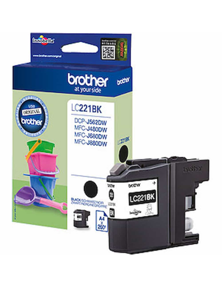 Cartucho Tinta Brother LC221BK