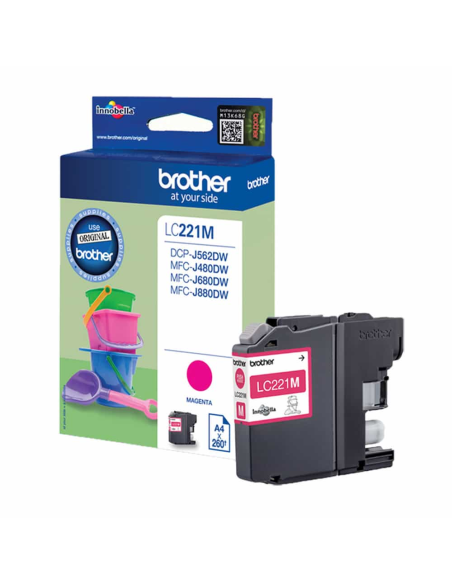 Cartucho Tinta Brother LC221M