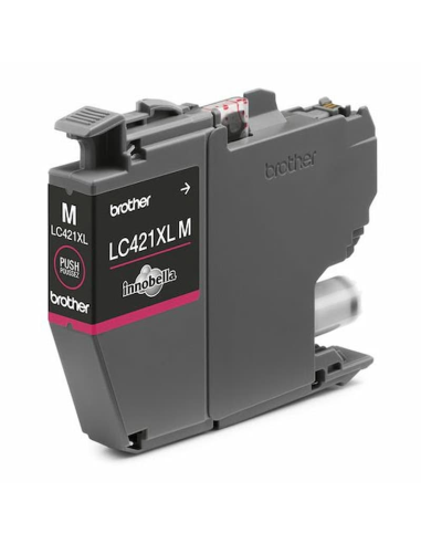 Cartucho de Tinta Brother LC 421 XL Magenta