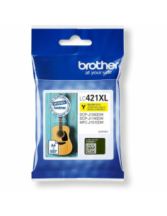 Cartucho de Tinta Brother LC 421 XL Amarillo