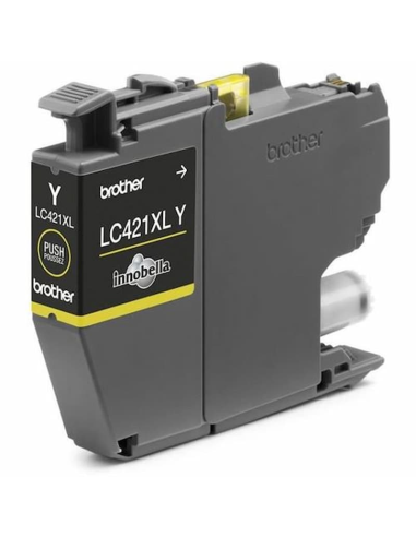 Cartucho de Tinta Brother LC 421 XL Amarillo
