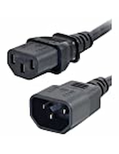 Cable de alimentacion para SAI-UPS tipo C14 a SCHUKO... 2