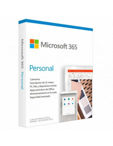 Office Microsoft 365 personal Suscripción Anual