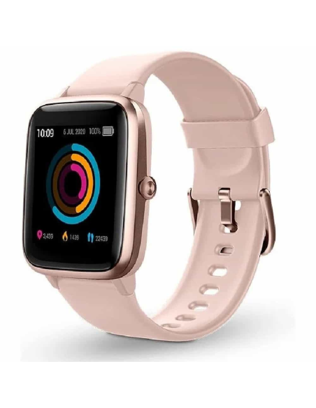 Smartwatch SCP Smartee Boost 9634P/Notificaciones/Fred.card./GPS Rosa