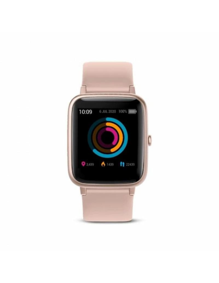 Smartwatch SCP Smartee Boost 9634P/Notificaciones/Fred.card./GPS Rosa