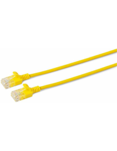 Cable de Red MicroConnect Cat6 Rj45 3m Amarillo