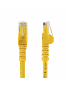 Cable de red Startech UTP CAT6 3 metros Amarillo 2