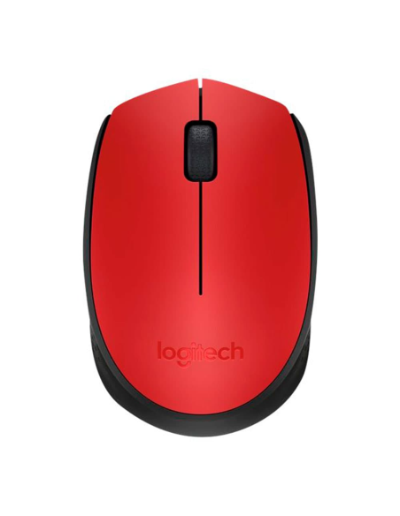 Ratón Inalámbrico Logitech M171 rojo/negro