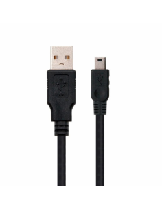Cable  para Camara 1 USB Macho 1 mini USB B Macho 2