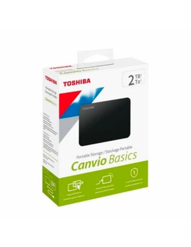 Disco Duro Externo Toshiba Canvio Basics  - 2 TB - HDD - USB 3.0