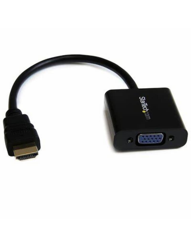 Adaptador Conversor de Vídeo HDMI a VGA HD15 - Cable Convertidor - 1920x1200 - 1080p
