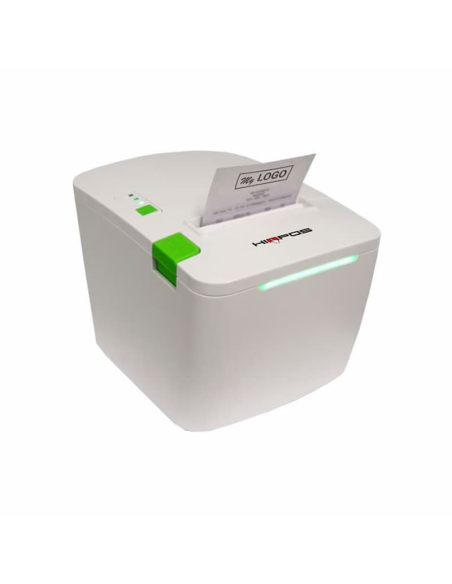 Impresora Térmica Blanca HIOPOS SOL801V RJ45-USB-RS232
