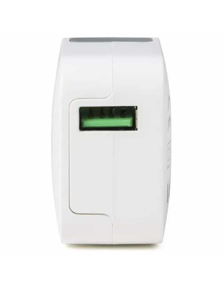 Cargador 120-220V/0,07W/2,4A/ Celly TCUSBTURBO