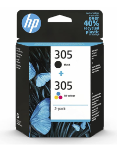 Cartucho Tinta HP Pack 305BK/C