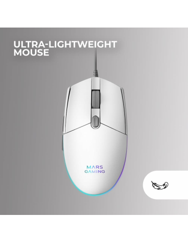 Pack Gaming Mars Gaming MCP-RGB3W/ Teclado RGB...