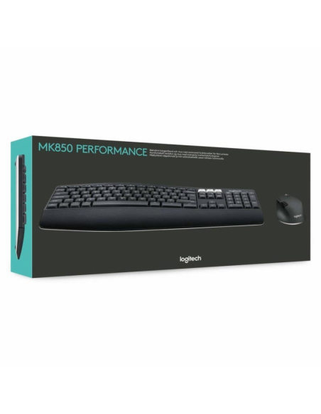 Teclado y Ratón Inalámbrico Logitech Unifying MK850 Performance