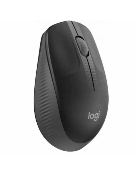 Ratón USB Logitech m190 Full size carbon