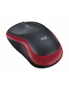 Ratón Inalámbrico Logitech M185 rojo