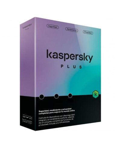 Antivirus Kaspersky Plus 1 dispositivo 1 año Box