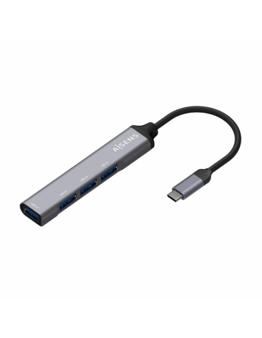 Hub Aisens USB-C a 4 USB 3.1