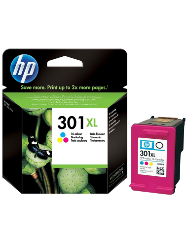 Cartucho Tinta HP 301XL Tricolor