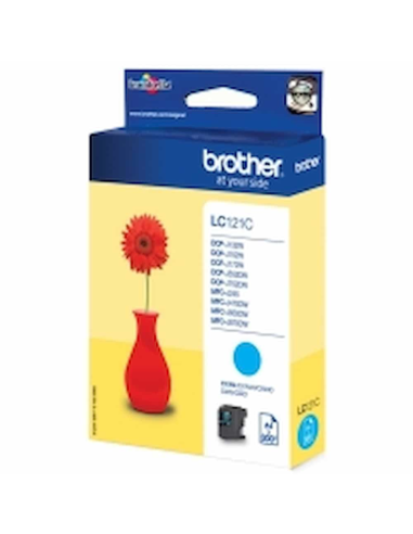 Cartucho Tinta Brother LC121C Cian