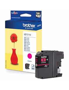 Cartucho Tinta Brother LC121M Magenta