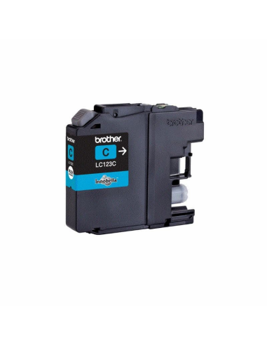 Cartucho Tinta Brother LC123C Cian