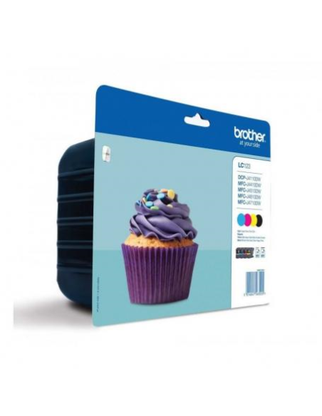 Cartucho Tinta Brother LC123BK Negra