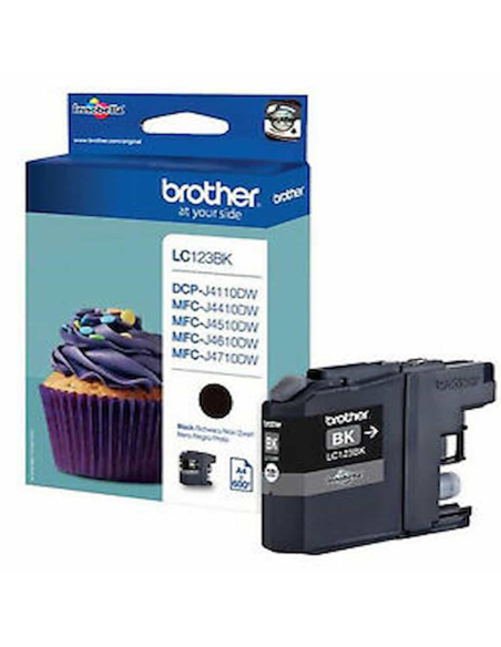 Cartucho Tinta Brother LC123BK Negra