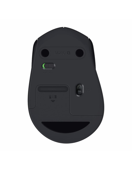 Ratón USB Logitech M280 negro