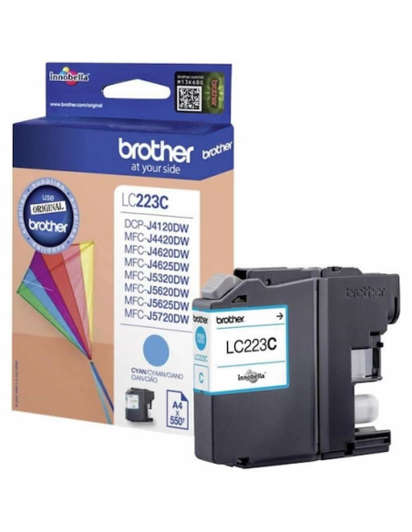 Cartucho Tinta Brother LC223CBP Cian
