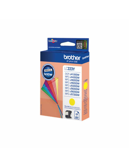 Consumible Tinta Brother LC223YBP Amarilla