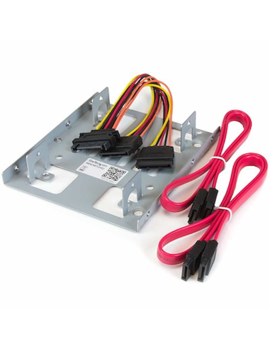 Bandeja de Montaje Startech para 2 Discos Duros 2,5' a 3,5'